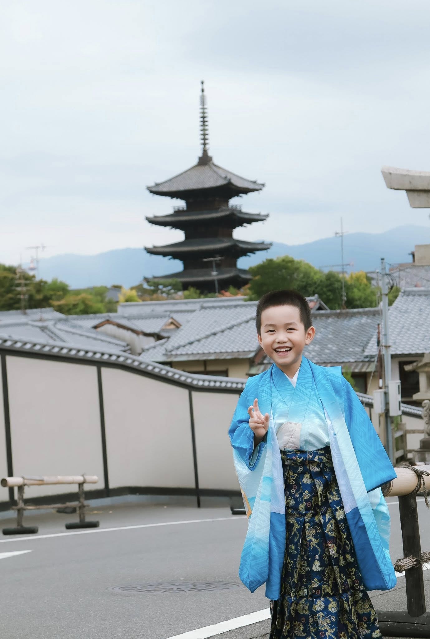 Khách hàng mặc Kimono